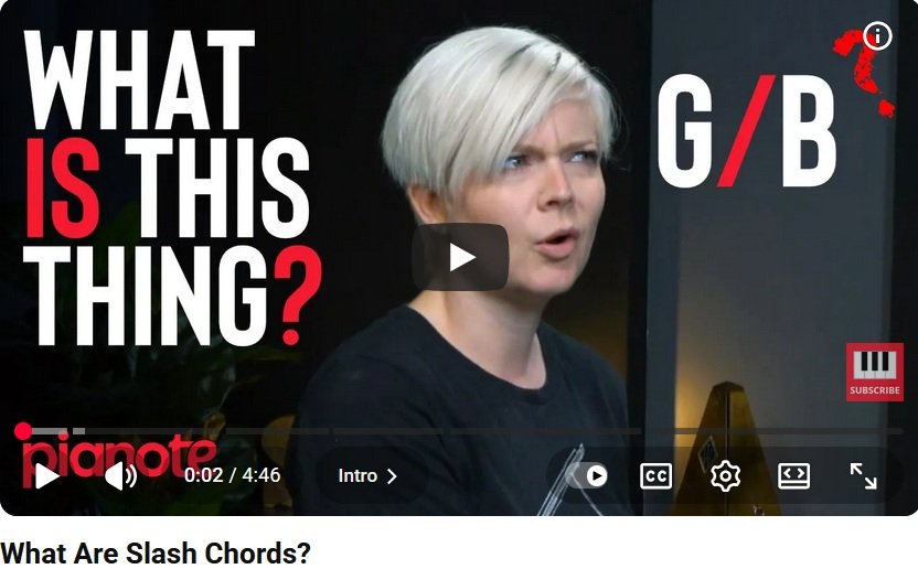 What Are Slash Chords?